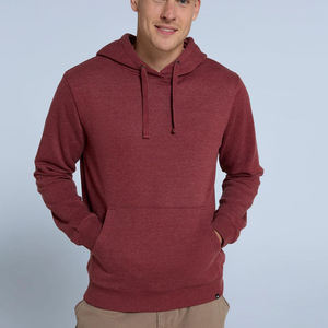 Premium Men's Heavyweight Winter Hoodie | 100% Cotton Pullover Sweatshirt Digital Embroidery | Custom Logo Eco-Friendly - Product Image 3