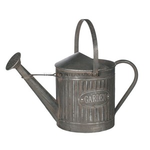 Regaderas de Metal para Flores con Diseño de Jarra de Tamaño Mediano y Asa, Acabado Negro, Suministros al por Mayor a Bajo Precio para Decoración del Hogar - Product Image 4