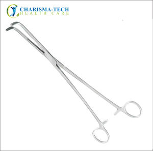 CHARISMA-TECH <b>Right</b> <b>Angle</b> Surgical Forceps Stainless Steel 90 Degree Pediatric Artery <b>Clamp</b> General Surgery Manual Instrument - Product Image 1