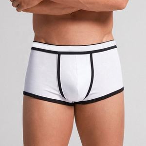 Ropa Interior Masculina Cómoda de Fibra de Bambú, Tanga Sexy con Encaje, Bolsa de Soporte, Transpirable, con Logotipo Clásico - Product Image 5