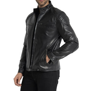 <b>Men's</b> Premium Distressed Leather Rider <b>Jacket</b> Motorcycle Fashion Luxury Leather Custom Branding Manufacturer - Product Image 1