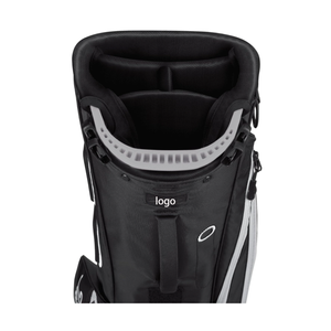 Bolsa de Golf Profesional de Cuero PU Resistente, Color Negro, con Divisores de Palos Multiusos y Patas Reforzadas para Mayor Estabilidad - Product Image 6