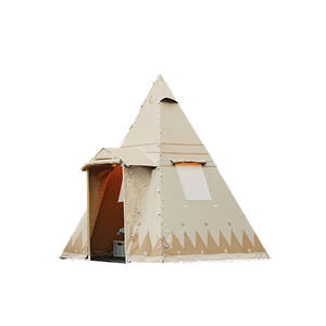 Carpa Scout de Lona con Refuerzo Recto para las Cuatro Estaciones, con un Dormitorio y Gran Espacio para 1-2 Personas - Product Image 2