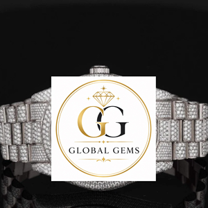 Reloj Analógico Hip Hop de Alta Calidad con Esfera Numérica Verde Moissanite para un Toque de Glamour Diario a Buen Precio - Product Image 2