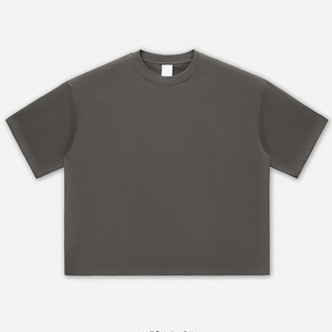 Nuevas Camisetas Personalizadas Extra Grandes para Hombre, Camisetas de Cuello Redondo, Estilo Urbano, de Alta Calidad, al por Mayor - Product Image 1