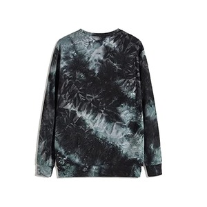 เสื้อสเวตเชิ้ตคอกลมลายมัดย้อม ทรงโอเวอร์ไซส์ ใส่ได้ทั้งชายและหญิง แขนยาว สไตล์ลำลอง ผ้าถัก เหมาะสำหรับใส่ในฤดูใบไม้ร่วง  โลโก้รูปดอกกุหลาบด้านหน้า - Product Image 2