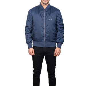 Blouson bomber sur mesure avec logo sur le devant, imperméable et coupe-vent, options grandes tailles pour hommes - Product Image 4