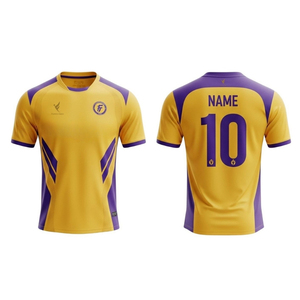 Nueva Camiseta de Fútbol Americano Personalizada de Fábrica al por Mayor de Alta Calidad, Sublimada, Elástica, que Absorbe la Humedad, 100% - Product Image 1