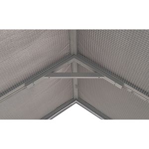 110 grande \ "box all'aperto per gattini con copertura impermeabile di aggiornamento, recinti per pollaio per animali domestici-Grey - Product Image 1