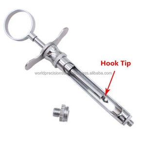 Jeringa de Aspiración Dental Reutilizable, Jeringa de Cartucho de Acero Inoxidable, Instrumento de Inyección Dental Autoaspirante - Product Image 5