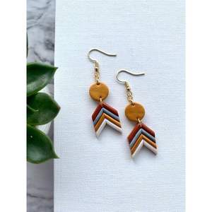 Pendientes de Resina Elegantes con Acabado Brillante, Diseño Moderno, Duraderos, Joyería de Lujo Hecha por Artesanos Expertos - Product Image 1