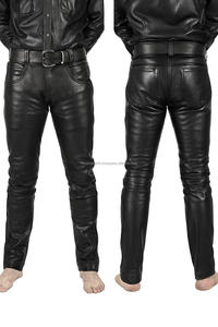 Pantalones Tácticos Unisex de Alta Resistencia, de Cuero PU Impermeable, con Cierre de Cremallera, Cintura Alta, Estilo Moderno, Multibolsillos, al por Mayor, OEM - Product Image 5