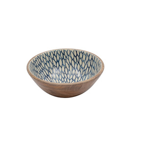 Cuenco de madera de mango de alta calidad, plato de diseño decorativo, cuenco de madera personalizado para el hogar, precio al por mayor para decoración del hogar y la cocina - Product Image 4