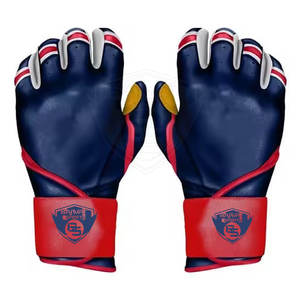 Guantes de Bateo de Alta Calidad al Por Mayor, Diseño Personalizado, Transpirables, con Puño Completo - Product Image 6