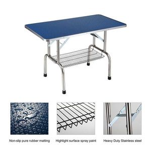 36-Inch Heavy Duty Stainless Steel Folding Pet Grooming Table for Dog and Cat Care Furniture Type Product - Product Image 6