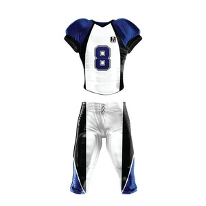 Uniforme de football américain prêt pour le terrain, matière douce et respirante, qualité durable pour les matchs en extérieur et en intérieur - Product Image 1