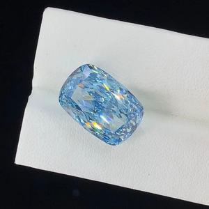 Diamant de laboratoire taille portugaise coussin bleu clair fantaisie VS1 VVS1 percé au laser certifié IGI Fabricant de diamants synthétiques - Product Image 4