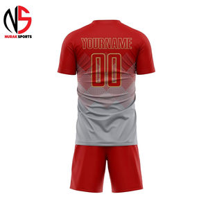 Uniforme de football pour hommes 100% haute qualité, meilleur prix de gros, logo personnalisé, coupe ajustée, service OEM ODM 2026 - Product Image 3