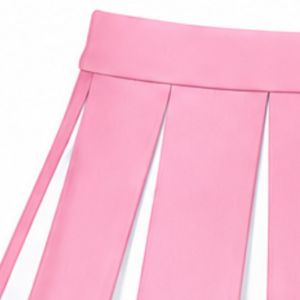 Falda Deportiva Rosa Plisada para Mujer, Uniforme de Competición Atlética, Disfraz de Baile, Ropa para Actuaciones de Equipo - Product Image 4