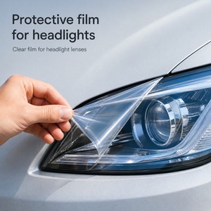 Película Protectora para Superficies Automotrices, Película Protectora de PE para Carrocería, Piezas Metálicas y Plásticas, Protección Contra Rayones para Autopartes - Product Image 3