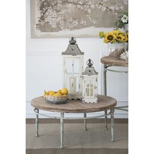 Wooden <b>Hurricane</b> <b>Lantern</b> Holder Decorative Indoor Outdoor Candle Jar for Home Garden Wedding Multiple Sizes Available - Product Image 2