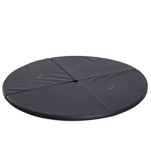 Tappetino Pieghevole Portatile per Pole Dance 2'L x 5'P, Leggero, Nero, per Ginnastica, Spessore 10cm - Product Image 1