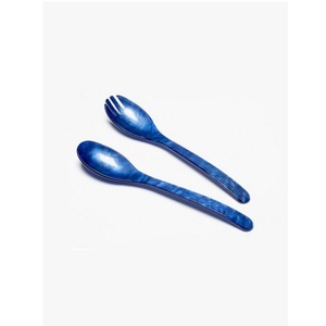 Luxury Designer Resin Salad <b>Serving</b> <b>Spoon</b> and Fork Set Modern Party Home Decor Eco-Friendly Dishwasher Safe Dining Cutlery - Product Image 1