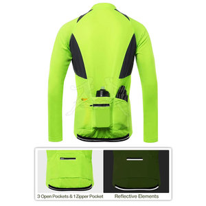 Maillot de Ciclismo Premium para Exteriores con Construcción Ligera, Maillot de Ciclismo para Fitness y Práctica Deportiva - Product Image 3