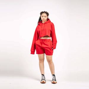 Conjunto Deportivo Seamless para Mujer OEM, Manga Larga y Pantalones Cortos de Cintura Alta - Product Image 5