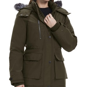 Custom Logo Outdoor Women's Parka <b>Coat</b> Jacket New Arrival Windbreaker Ladies Hooded Long Stylish Women's Parkas Jackets - Product Image 6