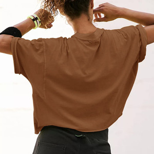Camiseta Deportiva de Secado Rápido para Mujer, Talla Grande, Marca de Alta Calidad, Nueva Llegada 2026, Algodón y Poliéster, Logotipo Personalizado Bordado - Product Image 4