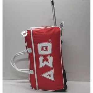 กระเป๋าเดินทางแบบมีล้อ DST แบบสั่งทำขายส่ง, กระเป๋าเดินทางแบบมีล้อปักลาย DST สำหรับชมรม, กระเป๋าเดินทางแบบมีล้อ DELTA GREEK พร้อมขั้นต่ำในการสั่งซื้อน้อย - Product Image 6