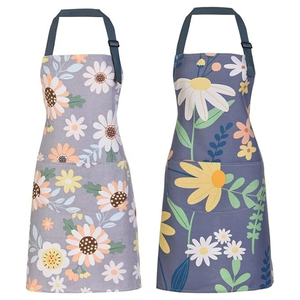 Tablier de travail de cuisine unisexe anti-salissures, imperméable, anti-huile, durable, avec bretelles croisées, pour le nettoyage - Product Image 6