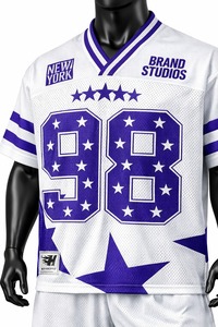 Ensemble Maillot et Short de Football Américain de Qualité Supérieure – Tenue Sportive Respirante Personnalisable pour Entraînement et Matchs - Product Image 5