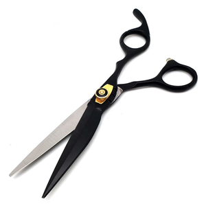Ciseaux à cheveux en acier inoxydable pour droitiers, qualité A+, ciseaux à effiler pour barbier, ciseaux à effiler pour coiffure, Pakistan - Product Image 2