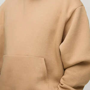 Premium Street-wear 100%Cotton Fleece Heavyweight <b>Hoodies</b> <b>Men</b> Casual Oversized <b>Plain</b> With Custom Logo Pullover Style No String - Product Image 5