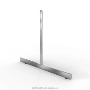 Présentoir à grille de panneaux muraux en métal avec crochet pour mur à lattes - Product Image 5