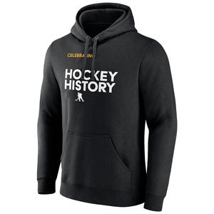 Sweat à capuche de hockey sur glace pour homme de qualité supérieure, logo d'équipe personnalisable imprimé, respirant, séchage rapide, polaire chaud pour l'hiver - Product Image 2