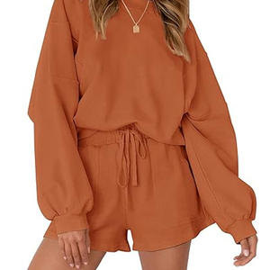 Conjunto Deportivo de Invierno para Hombre 2026, Talla Grande, Manga Larga, Informal, Top y Pantalones Cortos, 2 Piezas, Traje para Correr - Product Image 6