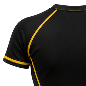 เสื้อยืดออกกำลังกายแขนสั้นผู้หญิงแบบสั่งทำพิเศษ SGRHO Compression T-Shirt Sigma Gamma Rho Greek Sorority ผ้าสเตรชสำหรับออกกำลังกาย ขายส่ง - Product Image 6