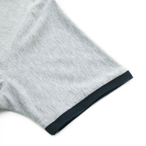 Chemise Homme en Jersey 100% Coton de Haute Qualité, Tricotée Unie, Broderie, Séchage Rapide, Manches Courtes, Boutons, Logo Personnalisé sur le Devant, 200g - Product Image 5
