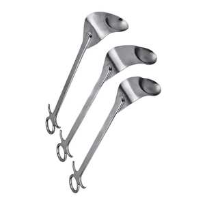 ชุดเครื่องมือถ่างกล้ามเนื้อเดลทอยด์แบบออร์โธปิดิกส์ บราวน์ 3 ชิ้น คุณภาพพรีเมียม ใช้ซ้ำได้ สำหรับงานผ่าตัดทางทันตกรรม - Product Image 2