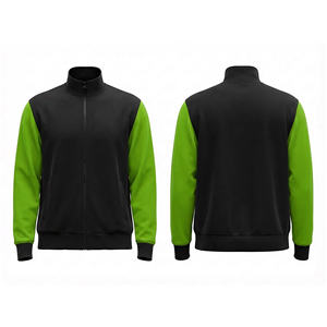 Chaqueta con Cierre Completo Sublimada de Alta Calidad al por Mayor, Cálida, Transpirable y de Secado Rápido |   Tallas Hombre Mujer Juvenil |   Chaqueta de Entrenamiento - Product Image 4