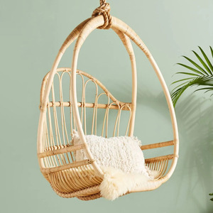 Wholesale patio seating furniture natural rattan bird nest basket chair wicker <b>hammock</b> chairs - Product Image 1