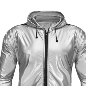 Traje de Sauna con Cierre, Chaqueta y Pantalones para Fisicoculturismo, Traje Adelgazante Mágico para Pérdida de Peso, Ropa Moldeadora, Trajes de Sauna de Último Diseño, Traje Ligero - Product Image 6
