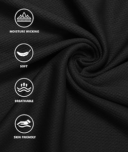 Polo para Hombre, Ligero, de Secado Rápido, para Golf, Manga Corta, Transpirable, 100% Poliéster, con Logotipo Personalizado, Corte Estándar, Informal - Product Image 5