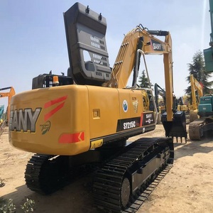Durable Sany Sy215c <b>excavator</b> <b>machine</b> for construction and earthwork projects powerful hydraulic system designed - Product Image 3