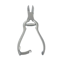 Nuevo barril de uñas de acero inoxidable de grado alemán, pinza para uñas de los pies, cortadora afilada, instrumentos de Podología, embalaje natural
