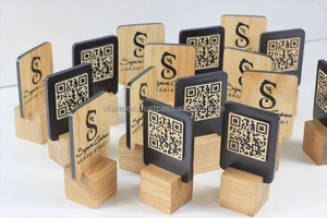 Letrero de Anuncios de Madera Personalizado VIFARMEX OEM, Diseño Minimalista/Rústico Cortado con Láser, Patrones y Colores Personalizados para Eventos, Hoteles y Hogar - Product Image 3