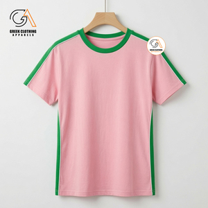 T-shirt à col rond imprimé camouflage Alpha Kapa Soror, coupe classique, manches courtes, nouveau design tendance - Product Image 4